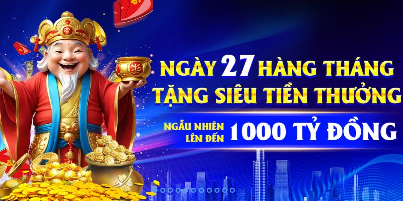 Mưa lì xì định kỳ các ngày 07, 17, 27 cho thành viên